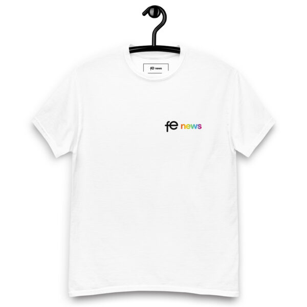 White FE News ‘On Brand’ Back Printed T Shirt - Image 3